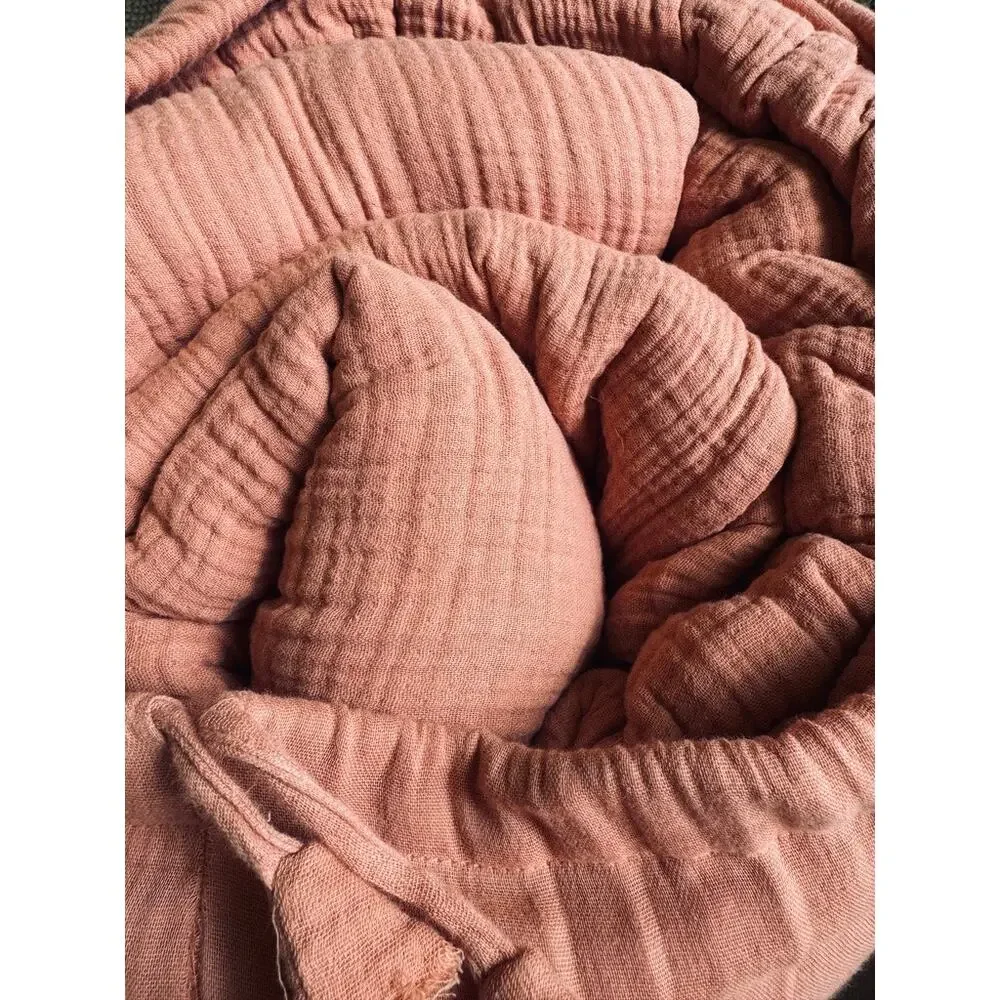 QUINCE Organic Cotton Gauze Duvet Cover Set King/Cal King in SEDONA